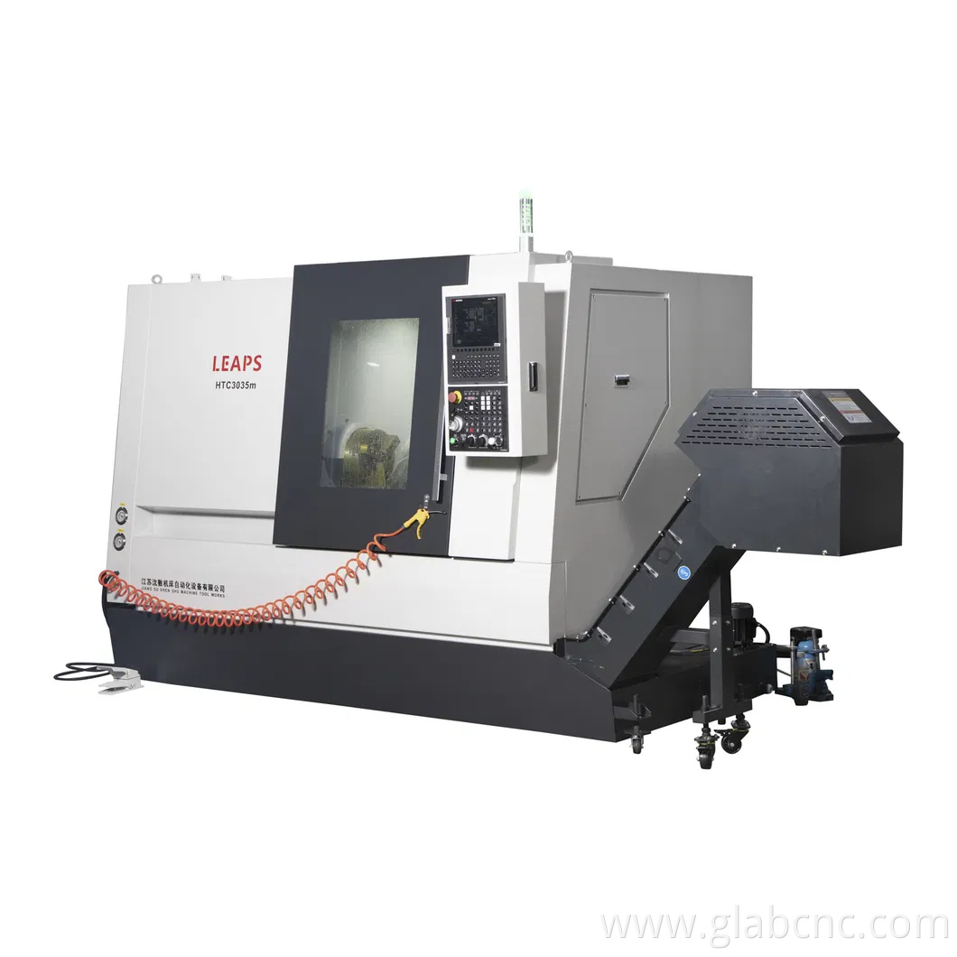 Leaps Heavy-Duty Horizontal CNC Lathe with Advanced Control Features